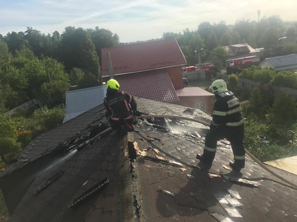 Пожар в жилом доме в городском округе Серебряные Пруды - Оперативная  информация - Главное управление МЧС России по Московской области