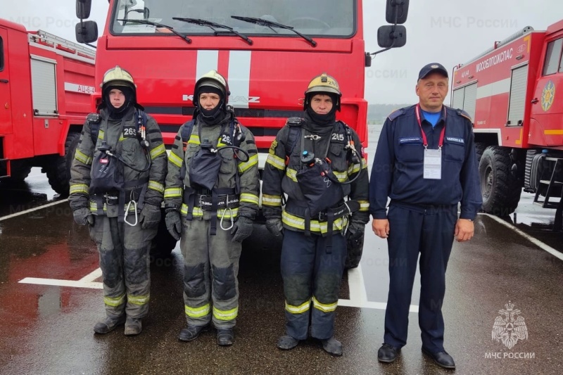 Пожарные и спасатели Подмосковья обеспечивают безопасность международного форума «Армия -2023»