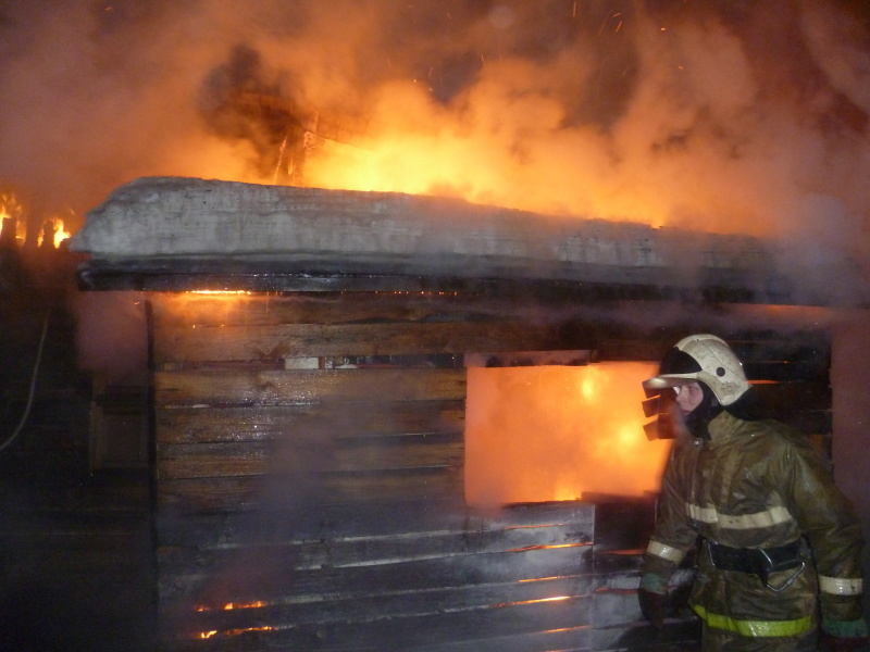 Ликвидация пожара в садовом доме в городском округе Истра