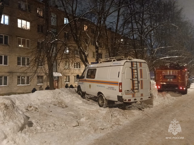 Трещина в многоквартирном доме в городском округе Сергиев-Посад